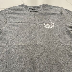 Vans Gray Heathered Short Sleeve Tee
